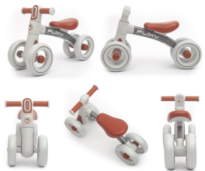 Pojazd Jeździk dla dziecka, lekki, koła EVA, Flixy Milly Mally, wiek 1+